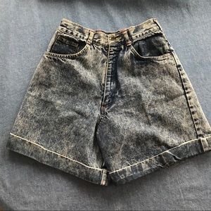 Whipp High Waisted Jean Shorts